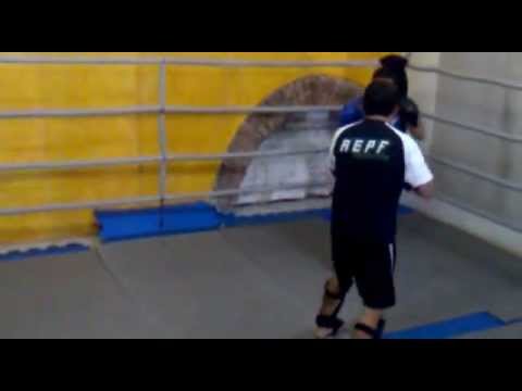 Combate de Muay Thai em Santa Maria.RS