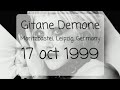Gitane Demone - Moritzbastei, Leipzig, Ger, 17 oct 1999 