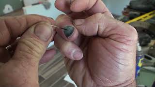 Finger Nail needle drill puncture