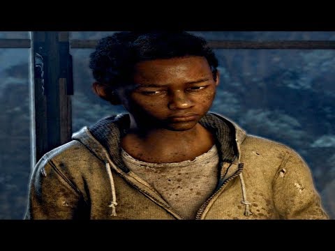 The Last of Us - Sam Turns Into Zombie Sad Cutscene (PS4 Pro)