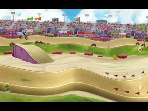 Mad skills BMX 2 stadium track 3-2 and 3-3  passed