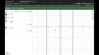 Ordering Real Numbers Using Desmos