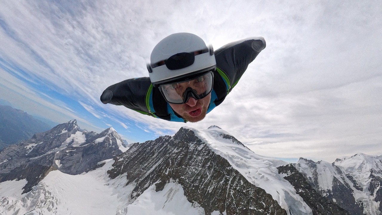 Helicopter Wingsuit Flight Down the Jungfrau | Switzerland’s Most Iconic Line