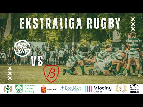 AZS AWF WARSZAWA - KS BUDOWLANI WIZJAMED ŁÓDŹ | EKSTRALIGA RUGBY XV MĘŻCZYZN