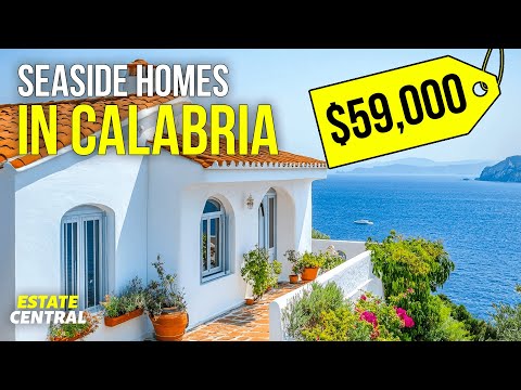 Amazing SEASIDE Homes in CALABRIA, ITALY under $70,000