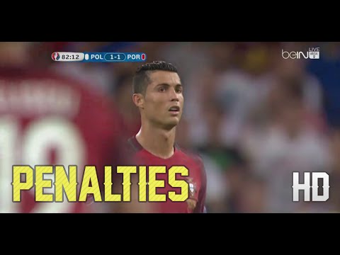Portugal vs Poland 1-1 (PEN 5-3): Full Penalty Shoot-out (Euro2016)