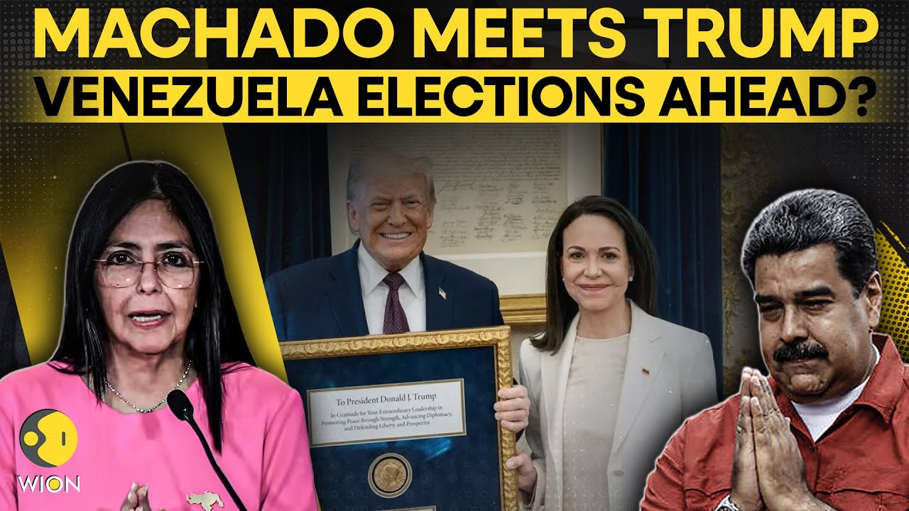 Venezuela's Machado Sees Path to Elections After Meeting Trump at White House | WION Originals
