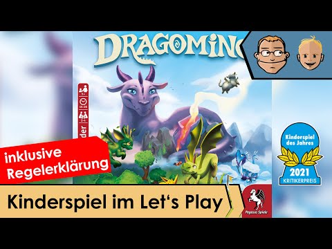 Dragomino – Kinderspiel im Let's Play und Regelerklärung