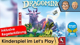 Dragomino – Kinderspiel im Let's Play und Regelerklärung