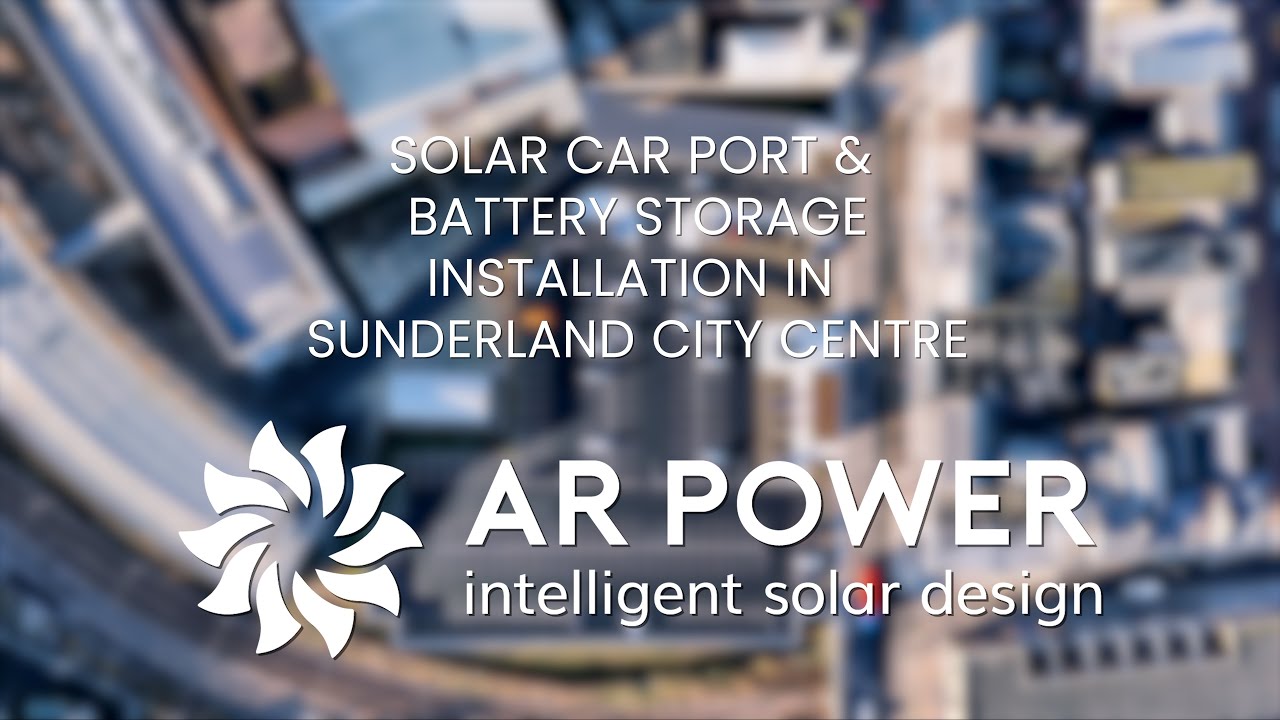 Solar Car Port Sunderland City Centre