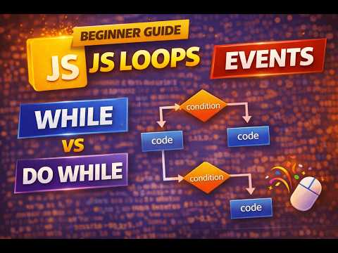 Javascript While Loop Do While Loop Explained Js Events Basics