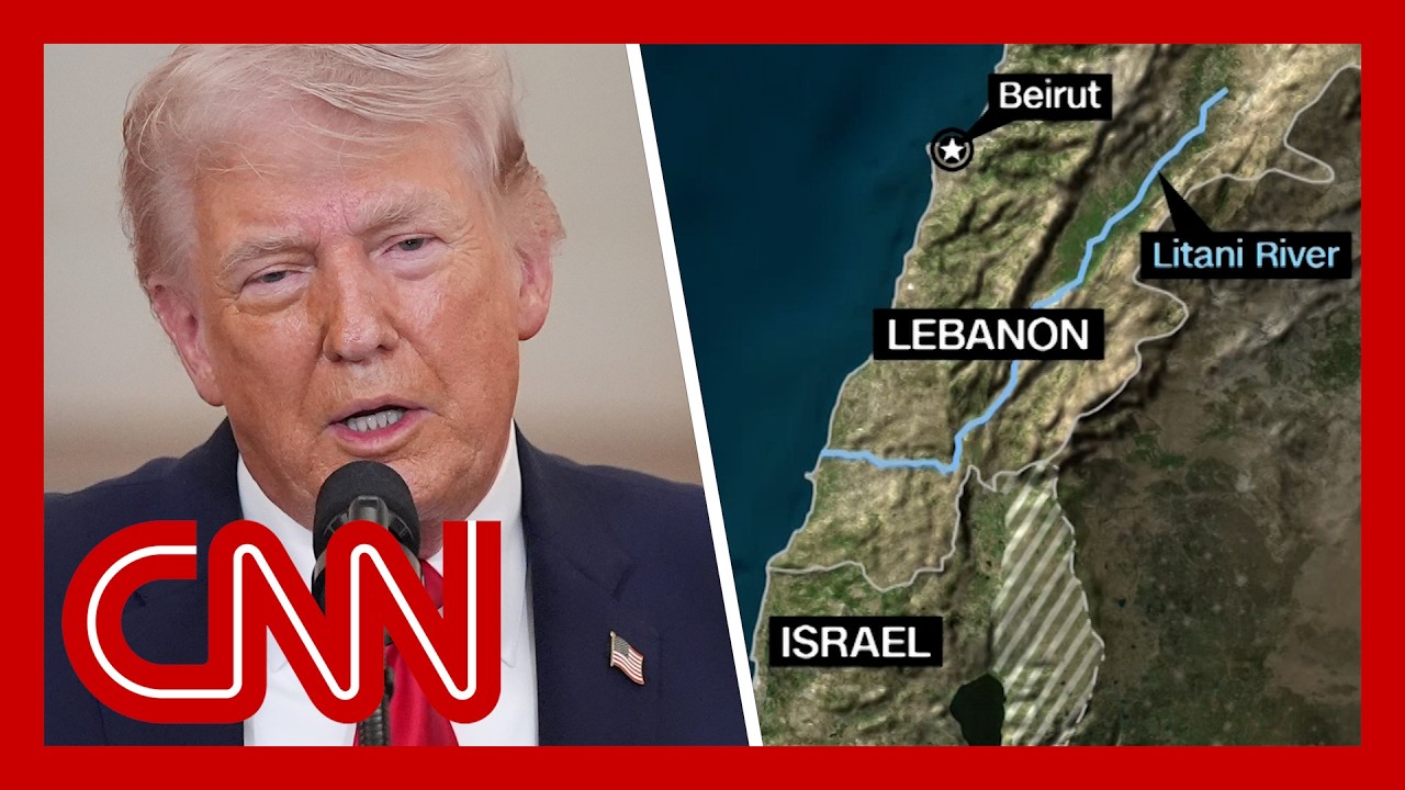 Trump announces ceasefire between Israel & Lebanon