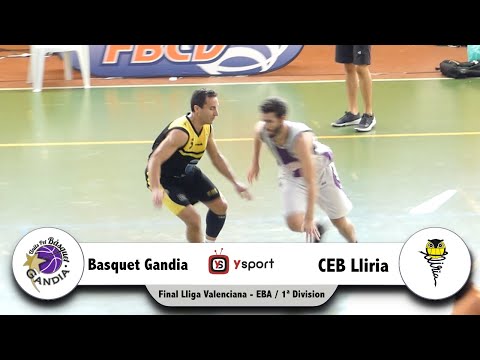 Basquet Gandia - CEB Lliria | Resumen
