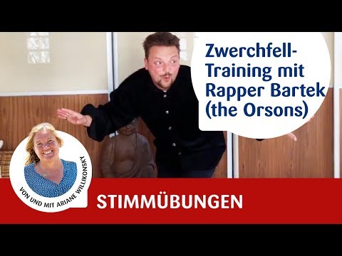 Stimmtraining - Zwerchfelltraining mit Bartek