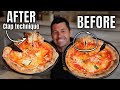 The Perfect Way To Stretch A Neapolitan Pizza Before After