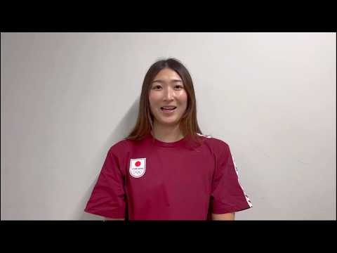 アジア大会競泳日本代表　池江璃花子選手応援メッセージ