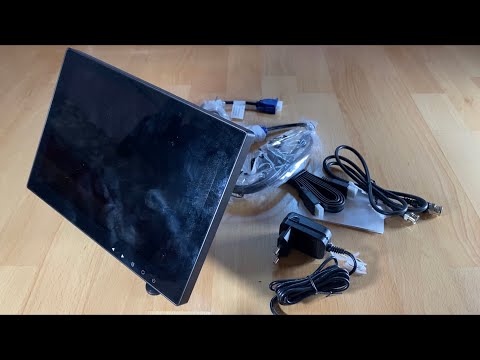 10.1 inch CCTV Monitor IPS LCD HDMI Color Screen 1280x800 Raspberry Pi Screen unboxing + Manual