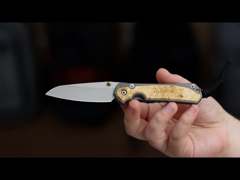Chris Reeve Knives Small Sebenza 31 with Box Elder Inlays Chris Reeve Knives Small Sebenza 31 with Box Elder Inlays