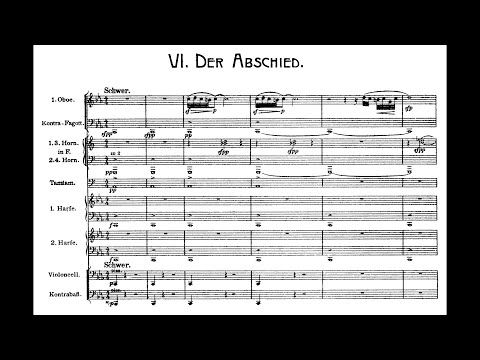 Gustav Mahler - Das Lied von der Erde (Audio + Full Score)