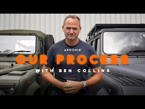 Arkonik Land Rovers through the eyes of the Motoring Legend; Ben Collins