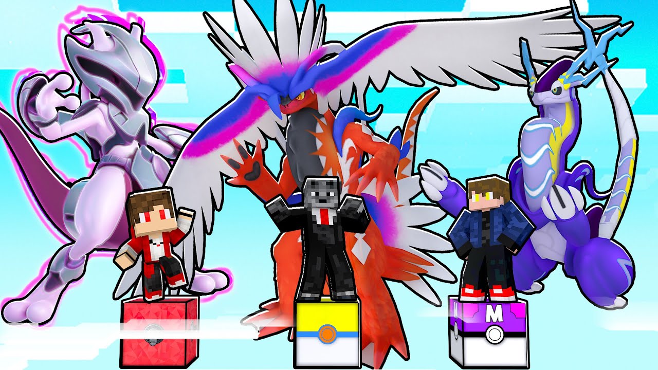 APENAS um BLOCO dos POKEMON de SCARLET e VIOLET no MINECRAFT PIXELMON
