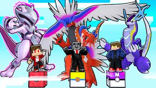 APENAS um BLOCO dos POKEMON de SCARLET e VIOLET no MINECRAFT PIXELMON