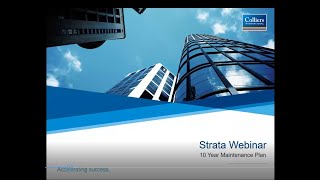 Hear from the experts about WA's new 10 year Building Maintenance plan