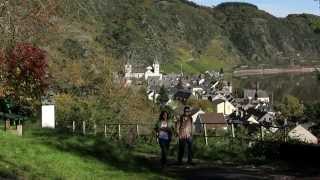 preview picture of video 'Moselsteig in Cochem region - paths of Moselle Valley in Germany - Mosel'