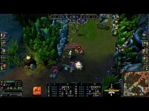 [LOL] SK-Gaming vs CLG.eu map 3 semi final- Corsair Vengeance Cup