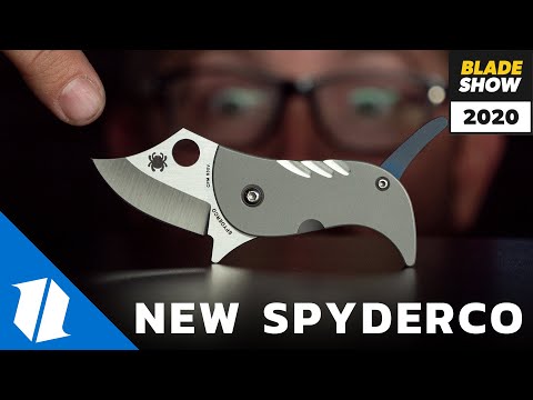 NEW Spyderco Knives for Summer 2020 at Blade HQ | BLADE SHOW