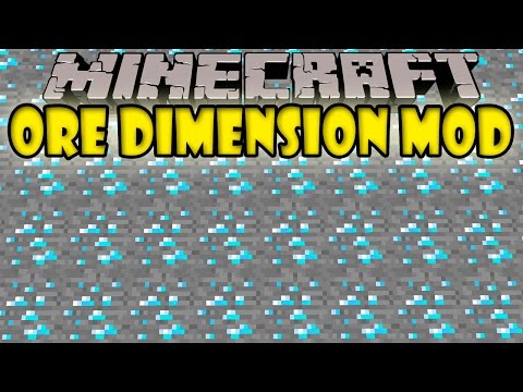 Old AN7HONY96 -  ORE DIMENSION MOD - INFINITE Prayers!!  (A bit cheating xD) - Minecraft mod 1.5,2 and 1.6.4 Review