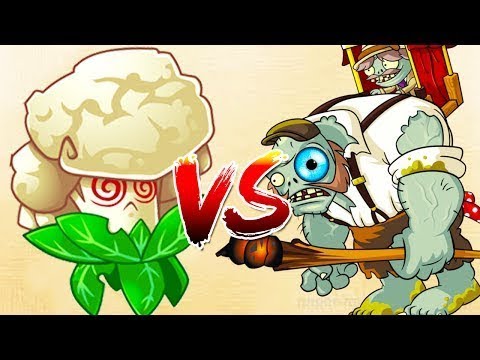 Plants vs Zombies 2 Mod - Cauliflower Power Up Vs Gargantuar BOOSTED Zombies Epic Quest Gameplay