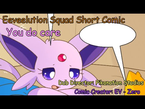 Eeveelution Squad Short Comic - You do care