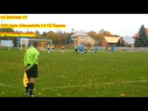 NZS Kępie Zaleszańskie - KS Żupawa (gol na 1-0 dla Kępi Zal.) 11.kolejka 15.10.2017