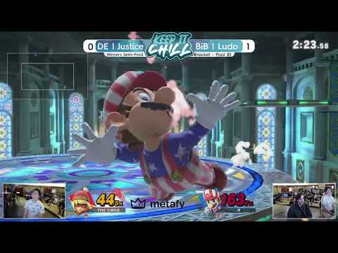 Keep it Chill #4 - Ludo (Mario) vs Justice (Min-Min) - Winner's Round 4