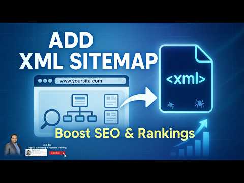 How to Create & Add XML Sitemap in Your Website | Step-by-Step SEO Guide (2025)