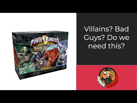 The Purge: # 2202 Power Rangers: Heroes of the Grid - Villain Pack # 1: More Villains Galore