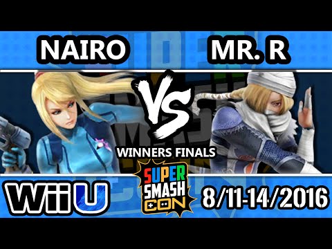 SSC 2016 SSB4 - Mr. R (Sheik) Vs. Liquid` Nairo (Zero Suit Samus) - Smash 4 Winners Finals