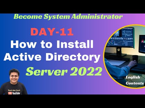 How to Install Active Directory in Server 2022 step by step guide !How to Become System Admin.