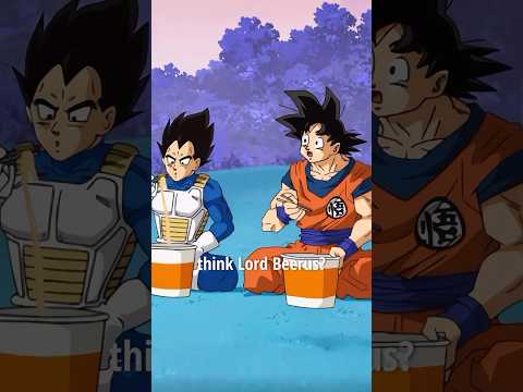 Goku Vegeta Beerus & Whis Eat Ramen🤣