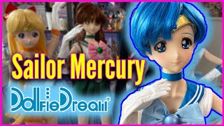 Sailor Mercury Volks Dollfie Dream Sister Doll Unboxing, Setup, & Review + Care Tips! - Sailor Moon