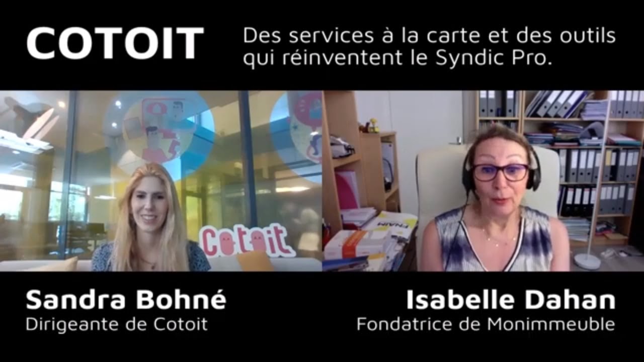 Syndic professionnel à la carte : Entretien avec Sandra Bohné, dirigeante de Cotoit