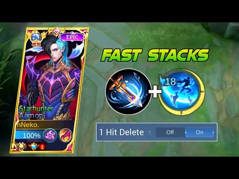 AAMON FULL STACKS IN 1 SECOND! ( please try! )