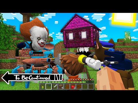 This is real PAW PATROL vs THOMAS THE TANK ENGINE & SPIDER HOUSE PJ MASKS in Minecraft - Coffin Meme