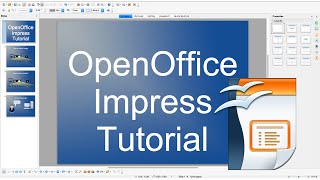 OpenOffice Impress Slideshow Beginner Tutorial!