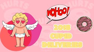 Hurts Donut delivery Cupid - Pour some sugar on me, Literally