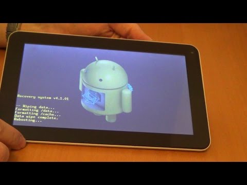 How to reset Chinese Android tablet