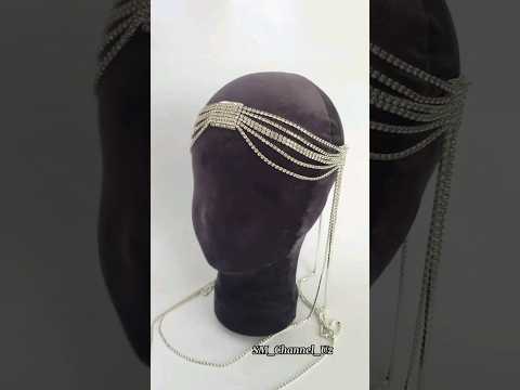 Diadema yasash 🤍🤍❤// handmade // rhinestone