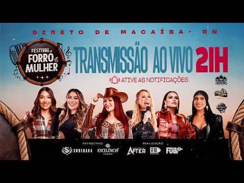 FORRÓ E MULHER EM MACAÍBA-RN (AO VIVO)