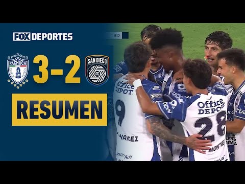 💪 LOS 'TUZOS' RESUELVEN | Pachuca 3-2 San Diego FC | HIGHLIGHTS | Leagues Cup 2025